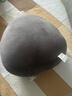 MUJI可当成腰垫使用的柔软靠垫 抱枕 腰托腰靠 炭灰色 35*35*35cm 实拍图