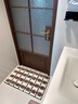 艾杰普（JEPPE）植绒浴室地垫中古风卫生间脚垫吸水防滑垫入户门口垫子40*60cm 实拍图
