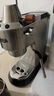 德龙（Delonghi）【政府补贴】咖啡机 半自动咖啡机 小型家用意式浓缩15Bar泵压式 手动打奶泡EC885.M EX:4 银色 实拍图