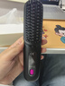 EVANLEY德国无线直发梳不伤发便携卷发棒直板夹卷直卷两用蓬松神器 【极夜黑】15亿水润负离子不伤发 实拍图