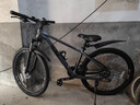 JEEP吉普山地车自行车双碟刹变速减震镁合金成人通勤越野山地车-MX100 薄墨灰【轻量高颜值镁合金车架】 27.5寸（适合身高160-185CM） 27速-短途骑行【可锁死减震前叉】 实拍图
