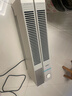 美的（Midea）石墨烯踢脚线取暖器 家用立式遥控电暖气浴室防水折叠式电暖器大面积速热暖气片移动地暖 HDU22VRS 实拍图
