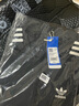 adidas休闲简约三条纹梭织立领夹克外套男装秋季阿迪达斯三叶草   黑色（推荐选大一码）   XS 实拍图