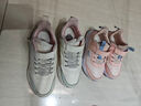 361°儿童运动鞋男童跑鞋秋冬密网轻便魔术贴女童皮革加绒保暖运动鞋 【皮革】玫瑰水粉色/黛粉色 33 实拍图