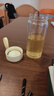 富光清然玻璃杯 高硼硅玻璃水杯子 女生便携牛奶咖啡高颜值茶杯480ml 实拍图