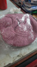 冬季妈妈中老年老太太加绒加厚针织毛线保暖女士南瓜贝雷帽子短檐 粉色-1个装 实拍图