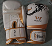 九日山 成人男子散打拳套 普及训练拳击泰拳手套 搏击训练打靶健身拳套 成人-蝎子款白色 实拍图