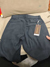 罗蒙（ROMON）欧棉绒加绒加厚休闲裤男士秋冬中青年宽松直筒裤商务保暖长裤子 3K035038R黑色【加绒款】 33 (2尺6) 实拍图