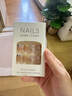 2025新款指甲贴片春夏穿戴甲短款学生甲片成品穿戴式美甲新娘结婚 盐系少女 24片 【赠送工具包】 实拍图