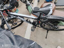 金武端自行车成人山地车公路赛车单车骑行变速超轻越野中学生初中青少年 尊享版-三刀轮-黑白色【铝架】 26寸21速 实拍图