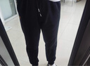 JEEP SPIRIT运动裤男春秋季束脚裤子男宽松休闲裤男户外舒适跑步长裤 黑色5XL 实拍图