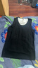 猫人100%羊毛男士保暖背心男加绒加厚内衣羊毛打底衫坎肩马甲黑色XL 实拍图