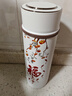 瓷朽阁真景德镇陶瓷内胆保温杯可装咖啡中药全便携式水杯子大容量非涂层 白陶瓷盖芯350ml陶瓷滤网柿如意 实拍图
