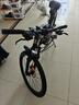 凤凰（Phoenix） 凤凰自行车可折叠山地车路虎男士成年人变速女式越野公路单车 条轮消黑/折叠双避震/全竞速轴承 26寸24速【参考：158-188cm】 实拍图