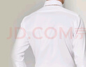 雅戈尔（YOUNGOR）长袖衬衫男DP免烫衬衫纯棉面料抗皱易打理新品 YLDP10171BJA白色 40 实拍图