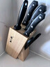 张小泉 刀具套装七件套 套刀 菜刀斩骨刀多用刀水果刀磨刀棒刀具全套N5490 实拍图