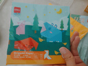得力(deli)100张19*19cm彩色折纸剪纸彩纸 美术绘画涂鸦课堂DIY手工纸软卡纸 儿童文具生日开学礼物 实拍图