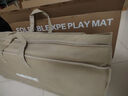 贝易（BeiE）宝宝爬爬垫婴儿折叠垫无味XPE客厅地垫儿童加厚爬行垫泡沫防摔垫 蜂氧棉XPE-压边-彩虹+海湾轨道 【折叠易收纳】150*180*2CM 实拍图