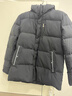 雅鹿中老年羽绒服男2025冬季新款加厚可拆卸连帽爸爸冬装老人衣服外套 藏青色 M (170) 实拍图