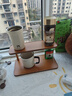桌面杯架杯子收纳柜置物架水杯架子餐桌台面茶杯咖啡杯具防尘柜 【升级加厚】二层桌面置物架-30 实拍图