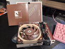 noctua NF-A12x25 PWM CH.BK 猫扇 12025 12CM LCP液晶聚合物 机箱散热风扇 智能温控 猫头鹰 NF-A12x25 PWM 实拍图
