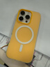嘉丹纳新款肤感果冻磁吸二合一适用iPhone16promax手机壳苹果15pro马卡龙14百搭13防摔16保护套男女12 磁吸肤感果冻-橙色 iPhone 16 pro 实拍图