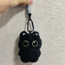 繁夏小黑猫钥匙扣挂件毛绒玩偶挂件挂饰品手机链学生礼物饰品汽车用品 实拍图