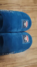 大嘴猴（paul frank）棉拖鞋男士秋冬季室内家居拖鞋毛绒保暖厚底棉鞋男款深蓝270PF607 实拍图