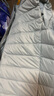 雪中飞经典新款基础舒适轻薄羽绒便捷短款保暖羽绒小马甲轻盈便携舒适 静谧灰|8210-女 M 165/88A 实拍图