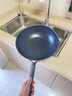 三禾无涂层不粘炒锅炒菜锅钛合金钛钛锅32cm天穹黑配钢铲LC32S1 实拍图