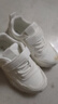 哈比熊（HOBIBEAR）童鞋春秋儿童运动鞋小白鞋男童鞋革面休闲女童鞋GS7593 白色28码 实拍图