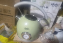 vdada日本 电水壶热水壶复古304不锈钢1.8L暖水壶烧水壶开水壶智能断电 1.8L （青草绿） 实拍图