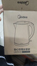 美的（Midea）电热水壶电水壶烧水壶双层防烫价保11.11 0涂层 食品级304不锈钢1500W快速沸腾1.7L大容量 HJ1705 实拍图