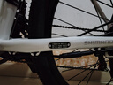 永久锂电池助力电动自行车禧玛诺变速超长续航山地车男女士双碟刹单车 F58-多彩白【10A线碟】27.5寸 实拍图