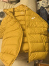 亚瑟士亚瑟士童装冬季中大儿童保暖连帽轻薄羽绒服【赠收纳袋】 753黄色 130 cm 实拍图