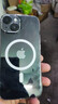 倍思 适用苹果14手机壳磁吸充电 iPhone14保护套高端Magsafe磁吸壳超薄气囊防摔手机壳男女款 透明 实拍图
