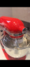 KitchenAid（凯膳怡）【政府补贴】厨师机家用进口5QT双碗和面揉面一体机多功能搅拌机 暖橘红 5KSM165PSCHT 实拍图