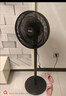 美的（Midea）【超级单品】七叶轻音立式电风扇家用柔风落地扇台式桌面小型风扇大风量节能摇头宿舍电扇 SAF30AB 实拍图