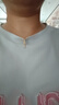 珍尚银中国黄金竹节和田玉吊坠银项链女2025新款生日礼物中秋节送女朋友 实拍图