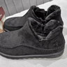 斯凯奇（Skechers）闪穿鞋男士休闲鞋保暖健步鞋宽头一脚蹬乐福鞋205606 实拍图