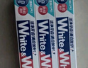 狮王（Lion）Whitewhite进口美白牙膏荷兰薄荷150g×3大白管去黄去牙渍 实拍图