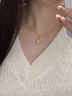 中国黄金（CHINA GOLD）18K金四叶草吊坠女款百搭K金项链新年好生日520送女朋友老婆礼物 18K金四叶草吊坠约0.15g【赠银链】+玫瑰礼盒 实拍图