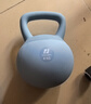 壶铃男士健身家用器材软体10kg健身球提壶哑铃甩壹铃瘦肚子铃壶 8kg-拿铁咖【男士进阶训练】 实拍图