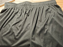川崎KAWASAKI羽毛球服 男女中性款休闲运动短裤子运动裤透气排汗黑色YMB-181 4XL 实拍图