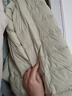 雪中飞男女立领秋羽绒百搭轻薄鸭绒立领修身轻盈隐藏式口袋 X-瓷秘绿|4687-女 S 165/88A 实拍图