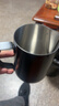 CLITON咖啡拉花杯鹰嘴意式拉花缸 304不锈钢打奶泡杯带刻度打奶缸600ml  实拍图