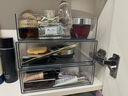 懒角落镜柜收纳盒卫生间浴室柜护肤品收纳化妆品收纳盒 常规款+2层抽屉 实拍图