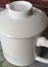宅轻松 羊脂玉水墨茶杯陶瓷茶水分离过滤泡茶茶具中式带盖泡茶公道杯 实拍图
