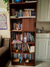 全友家居 原木风组合书柜书房带门收纳储物柜子落地酒柜餐边柜客厅柜 实拍图