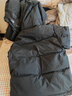 京东京造羽绒服男鸭绒加厚防寒工装面包服短款冬季外套衣服 黑色 L 实拍图